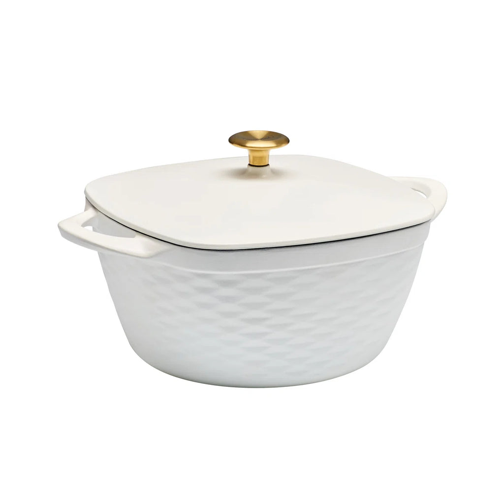Prisma 7 Qt Enameled Cast Iron Covered Square Dutch Oven