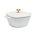 Prisma 7 Qt Enameled Cast Iron Covered Square Dutch Oven