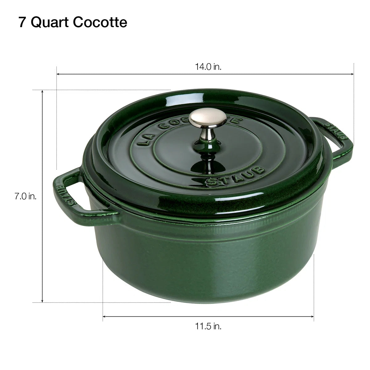La Cocotte Cast Iron Round Cocotte